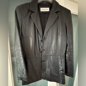 Jones New York leather jacket